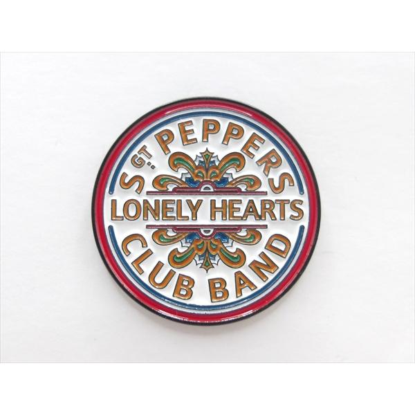 【ピンバッジ/pin badge】The Beatles Sgt. Pepper's Lonely Hearts Club Band ピンズ バッジ バッチ ピンバッチ ビートルズ ロンリーハートクラブ アメ雑 雑貨