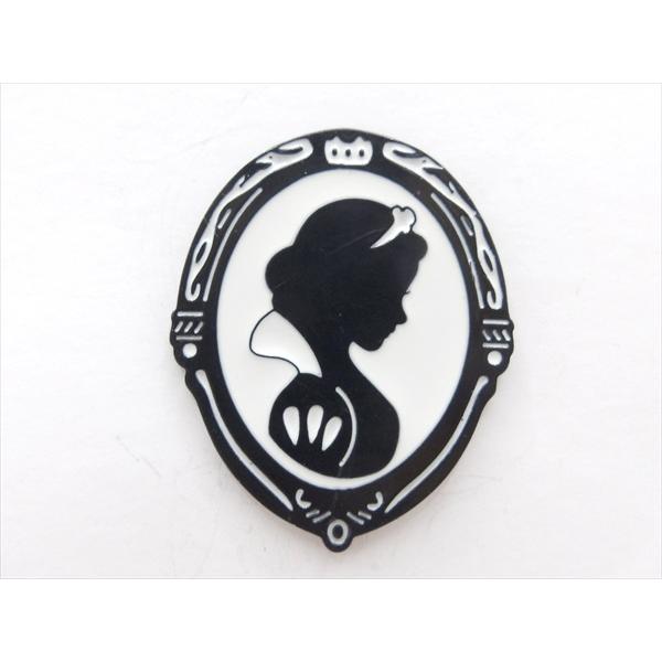 【ピンバッジ/pin badge】Disney 白雪姫 ミラー シルエット ピンズ バッジ バッチ ピンバッチ  ディズニー 白雪姫 Snow White アメ雑 雑貨