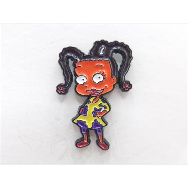 【ピンバッジ/pin badge】Rugrats スージー・カーマイケル ピンズ バッジ バッチ ピンバッチ ニコロデオン ラグラッツ アメ雑