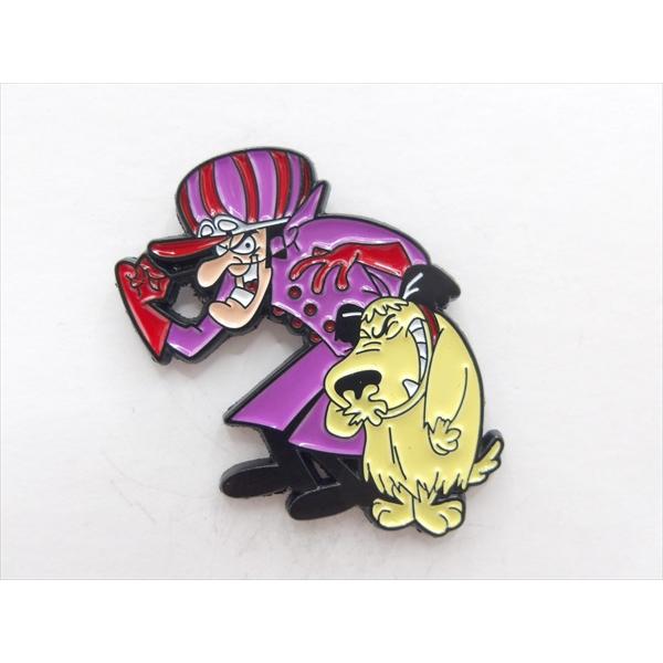【ピンバッジ/pin badge】Wacky Races ブラック魔王&ケンケン ピンズ バッジ バッチ ピンバッチ チキチキマシン猛レース ハンナ・バーベラ Muttley アメ雑