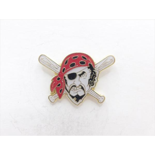 ピンバッジ/pin badge】MLB ピッツバーグ・パイレーツ チームロゴ