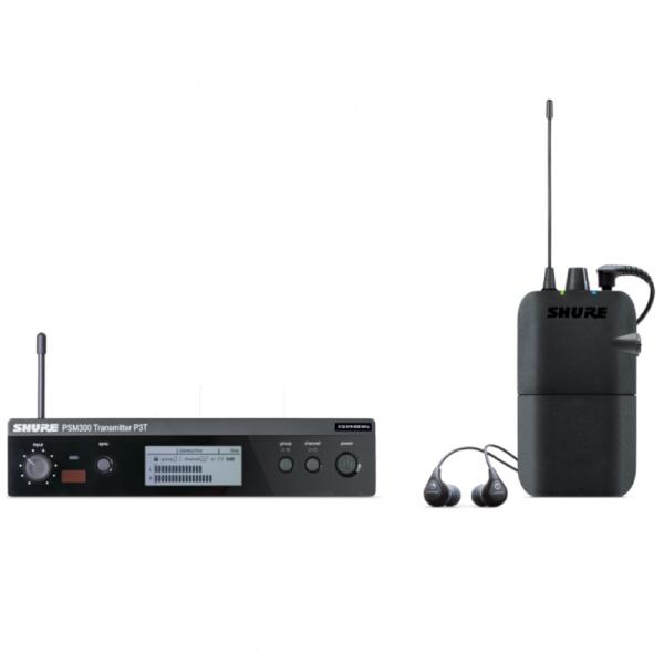 【現状最安値】SHURE PSM300 P3TJR112GR-JB　イヤモニ ワイヤレス ステレオ パーソナル モニター イヤモニ SHURE シュアー