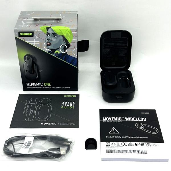 Shure シュア ワイヤレスマイクロホン MV-ONE-J-Z6 Amazon.co.jp: Shure シュア MoveMic One クリップオン