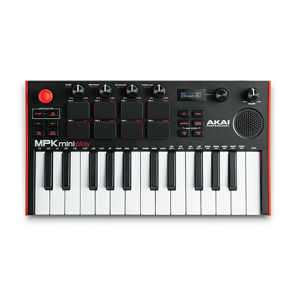他サイト： AKAI MPK mini Play MK3 アカイ 25鍵 MIDIキーボード スピーカー 音源内蔵の商品画像