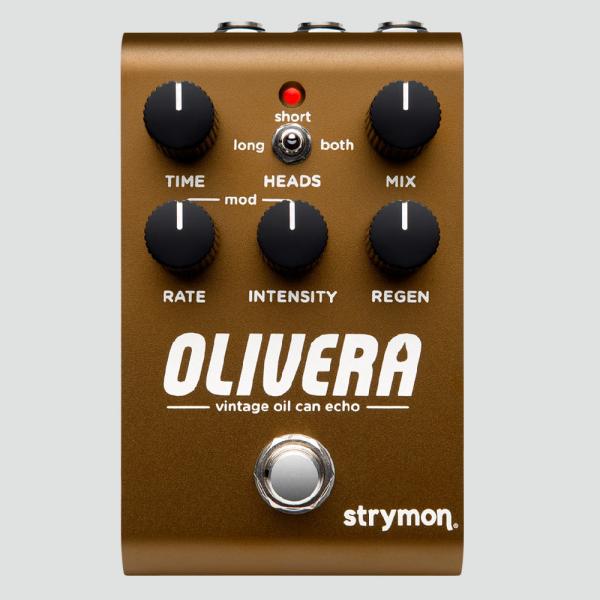 《期間限定 専用アダプタープレゼント》 Strymon ストライモン  OLIVERA  vintage oil can echo ビンテージ・オイル缶 エコー