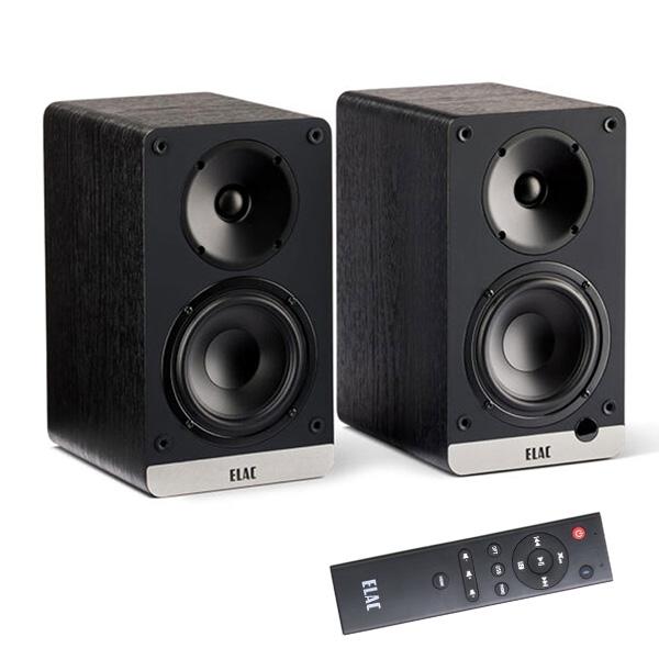 ELAC Bluetoothスピーカー Bluetooth対応 ELAC アクティブスピーカー DEBUT CONNEX DCB41 ブラック ペア USB