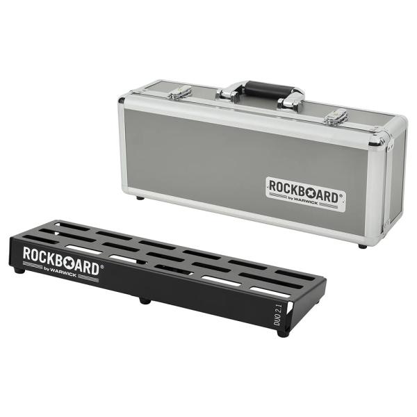 Rockboard ロックボード DUO 2.1, Pedalboard with Flight Case ペダルボード エフェクターケース