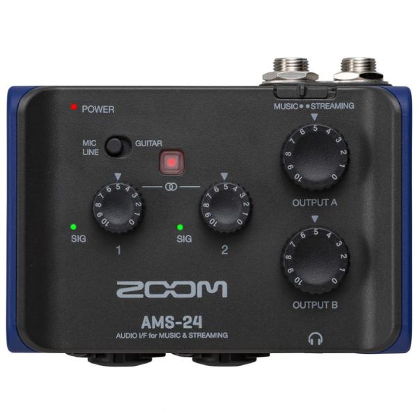 他サイト： ZOOM ズーム AMS-24 オーディオ・インターフェース 《3年延長保証（ユーザー登録）》の商品画像