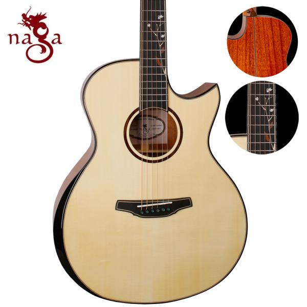 NAGA GUITARS アコースティック ギター S-60GAC / マホガニー単板S＆B
