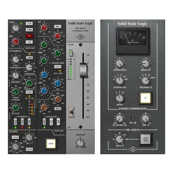 《キャンペーン中 〜11/1まで》Universal Audio SSL 4000 Series Console Bundle ソフトウェア ミックス《ダウンロード版》UAD