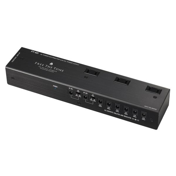 《7月17日発売予定》 Free The Tone フリーザトーン PT-6D AC POWER DISTRIBUTOR with DC POWER SUPPLY パワーサプライ