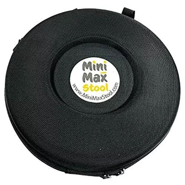 Minimax-Stool 専用ケース（※スツール本体は別売りです）本体だけでも持ち運びし易い設計となっていますが、別売りのクッションも同時収納可能で、スツールを持っているなんて思わない見た目のおしゃれ感もUP！