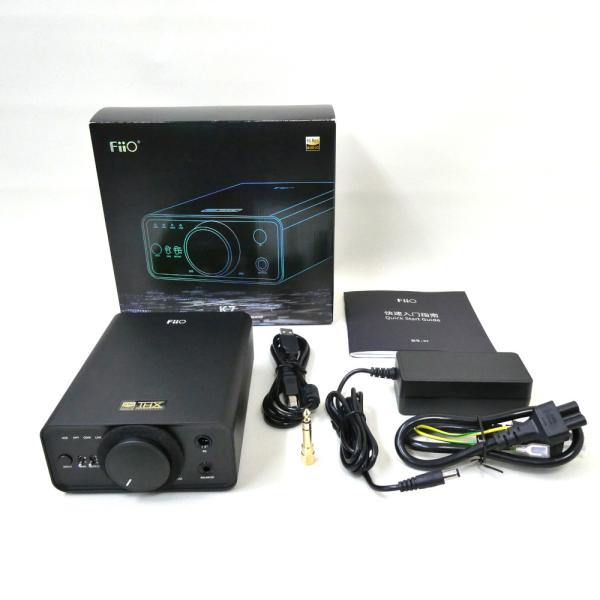 他サイト： 《アウトレット品》 FIIO K7 ヘッドホンアンプ DAC内蔵 (FIO-K7-B)  小型 据え置き 国内正規品の商品画像