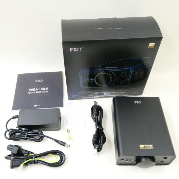 他サイト： 《アウトレット品》 FIIO K7 ヘッドホンアンプ DAC内蔵 (FIO-K7-B)  小型 据え置き 国内正規品の商品画像