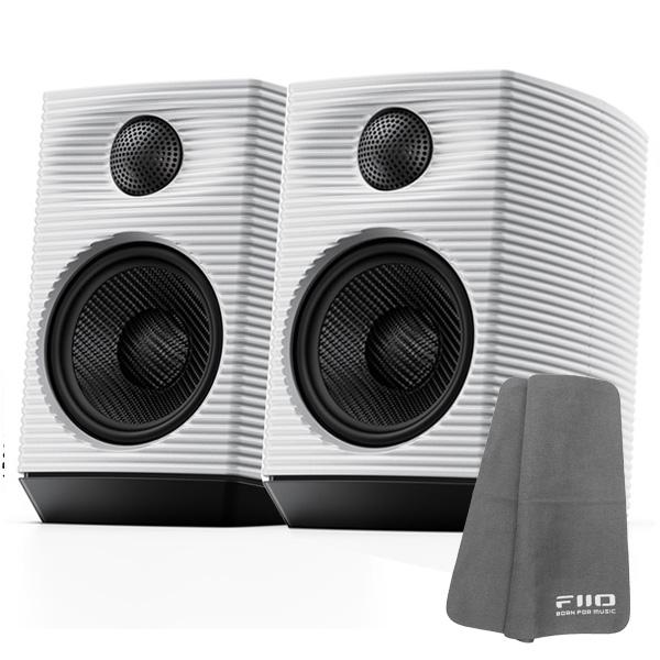 【美品】FIIO SP3 アクティブスピーカー FiiOアクティブスピーカー「SP3」にWhite。R7 Whiteとの“白統一