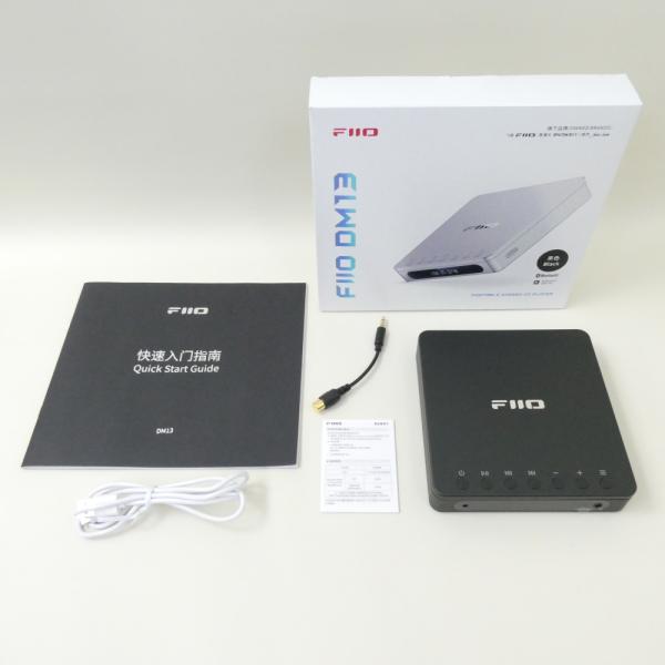 《アウトレット品》 FIIO ポータブル CDプレーヤー DM13BT ブラック (FIO-DM13BT-B)