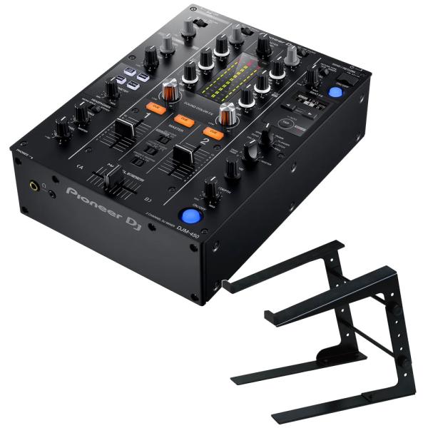 PIONEER DJミキサー DJM-450 + PCスタンド セット【rekordbox DVS対応】