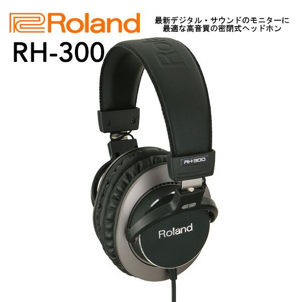 Roland ローランド RH-300 モニターヘッドホン オープンエア型 : 三木