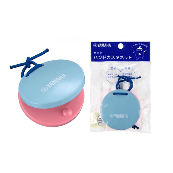 YAMAHA YHC-C4 ヤマハ ハンドカスタネット 替えゴム、お名前シールの予備付き