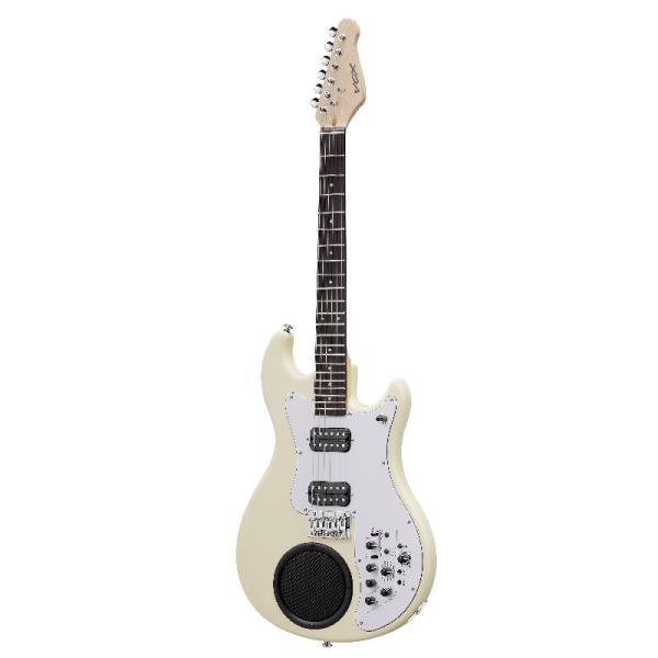 VOX エレキギター APC-2 WH ( ホワイト ) スピーカー内蔵 ミニギター エフェクター リズム機能 搭載 エレキ ギター
