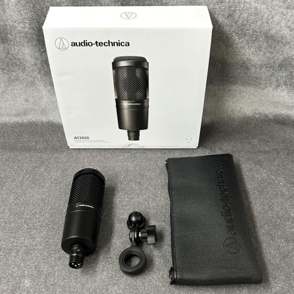 中古美品》 audio-technica オーディオテクニカ コンデンサーマイク