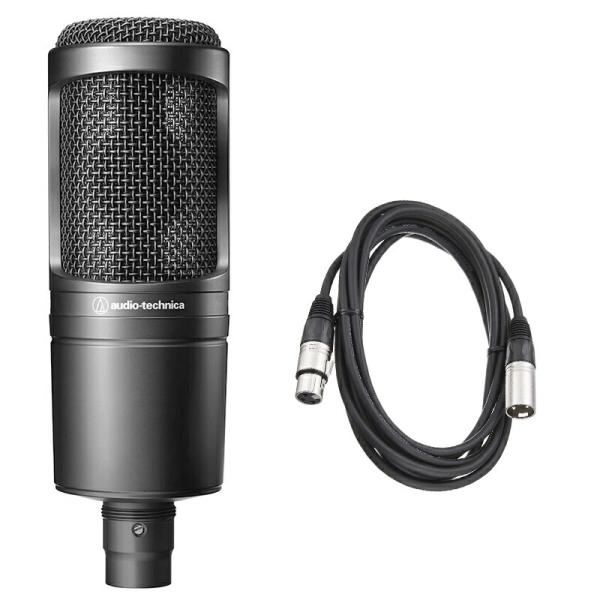 し*そ様 オーディオテクニカ AT2020 コンデンサーマイク XLR 楽天市場】【新品】audio-technica オーディオテクニカ