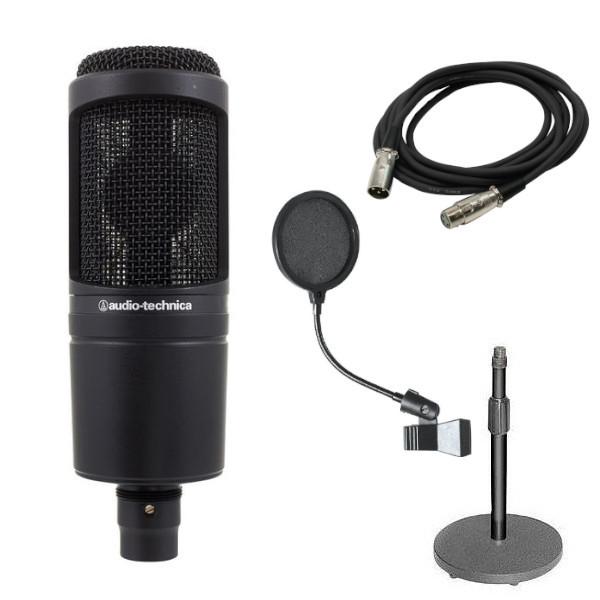 Audio Technica コンデンサーマイク At 卓上マイクスタンド ポップガード 3mケーブル セット 送料無料 onstage 三木楽器yahoo ショップ 通販 Yahoo ショッピング