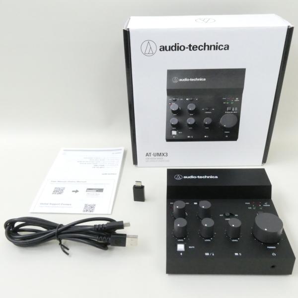 《アウトレット品》AUDIO-TECHNICA オーディオテクニカ AT-UMX3 USBオーディオミキサー