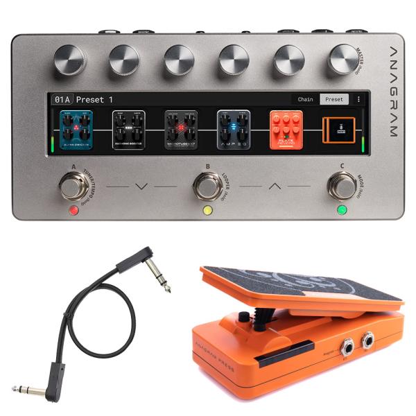 Darkglass Electronics / ANAGRAM  + Anagram Press + 汎用TRSケーブル セット  マルチエフェクト・プラットフォーム《国内正規品》