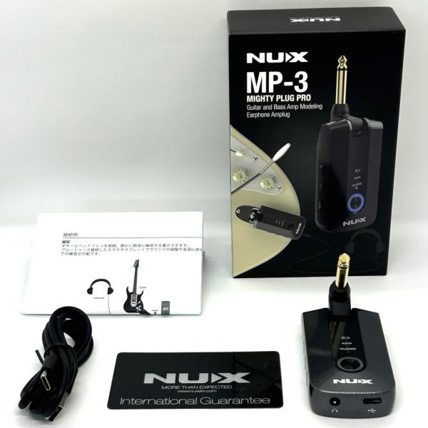 NUX ニューエックス/Mighty Plug Pro MP-3ヘッドホンアンプ NUX Mighty Plug Pro MP-3 ヘッドフォンアンプ : ホーム