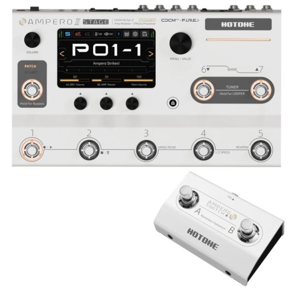 HOTONE AMPERO II STAGE + SWITCH＋デュアルフットスイッチ セット