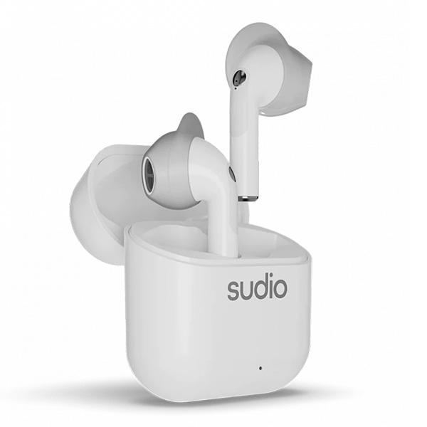 sudio ワイヤレスイヤホン ホワイト Sudio E3 パールホワイト | ハイブリッドアクティブノイズ