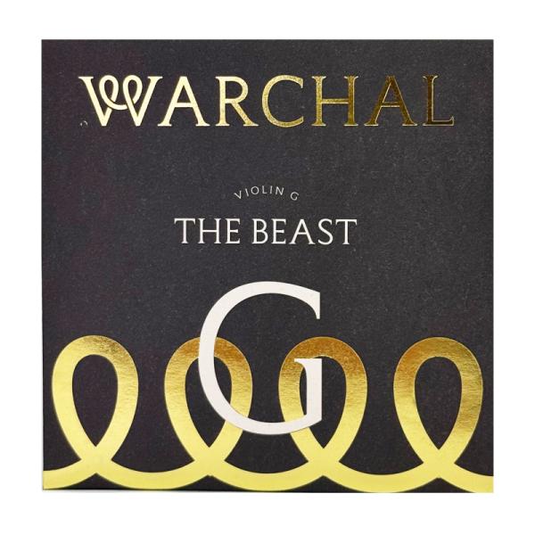 WARCHAL THE BEAST ( G線 104 ) バイオリン弦 ワーチャル ザ