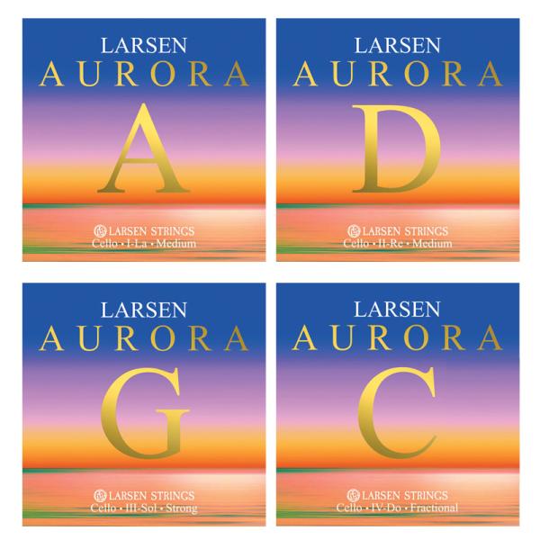 LARSEN AURORA チェロ弦セット miki-shop_aurora-adgc