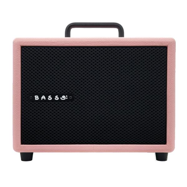 ベース アンプ MODEGEAR LOUD MINI-B ピンク 小型、超軽量。低音域もしっかり再生できる 家庭用 ベースアンプ