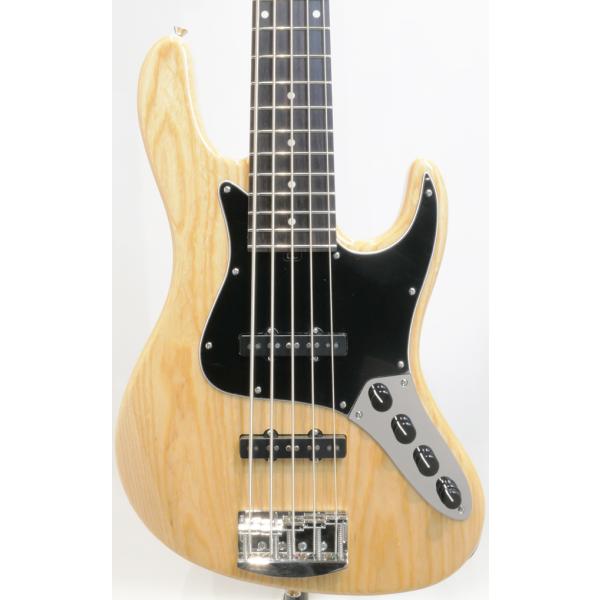 現物写真》エレキベース Kikuchi Guitars Hermes Series RV5-ASH