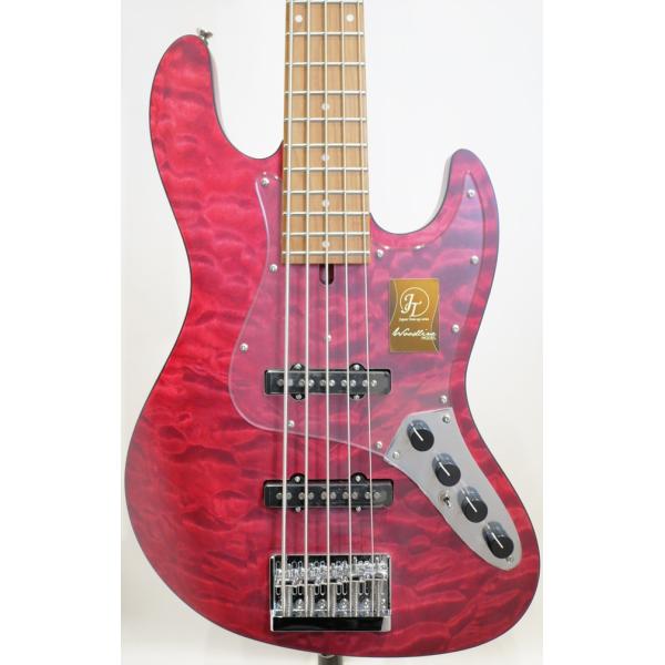 エレキベース Bacchus バッカス "Japan Tune-up series" WL5-QM-AC RSM/M / REDS 《三木楽器Rhythm Square》
