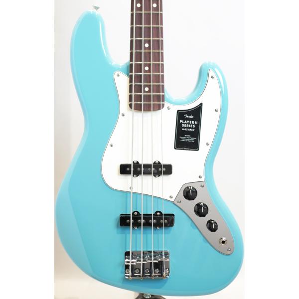 エレキベース Fender フェンダー Player II Jazz Bass RW/Aquatone Blue《三木楽器Rhythm Square》