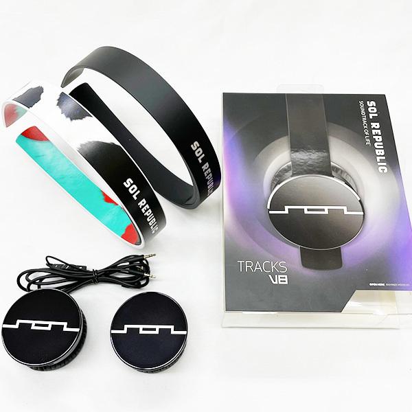 アウトレット品》SOL REPUBLIC オンイヤーヘッドホン TRACKS V8 + 限定