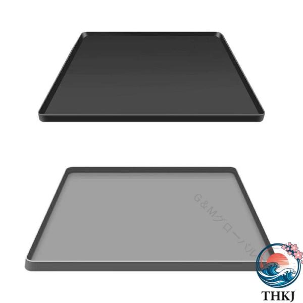 シリコンドリップトレイ 冷蔵庫マット 水滴防止 冷凍庫トレイ ミニ冷蔵庫 ドリップパン THKJ ランドリーマット 洗濯機 水漏れ防止 冷蔵庫トレイ 家具保護