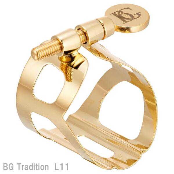 【金メッキ】BG ( ビージー ) L11 アルトサックス リガチャー 24K BG ビージー アルトサックス用 リガチャー L11 トラディション 24K