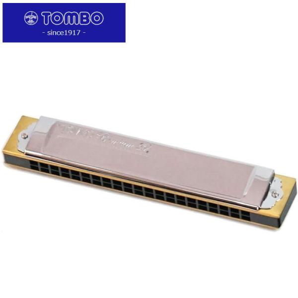 他サイト： TOMBO 樹脂製 複音ハーモニカ プレミアム21 G調 トンボ NO.3521 【ポスト投函配送】の商品画像
