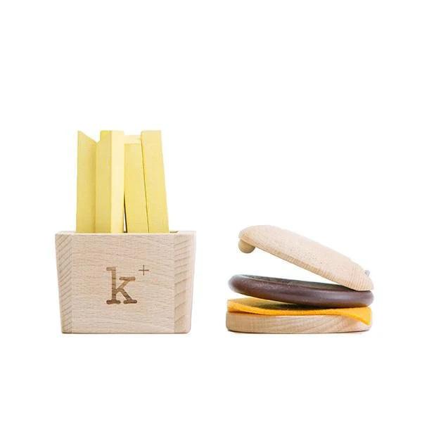 kukkia kiko+ hamburger set（ハンバーガーセット） キコ 木のおもちゃ カスタネット