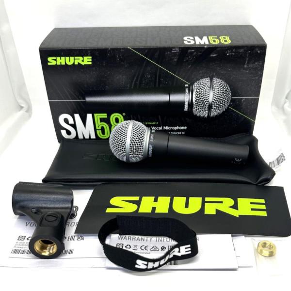 ダイナミック マイク スイッチ無し SHURE シュアー SM58-LCE 国内正規 