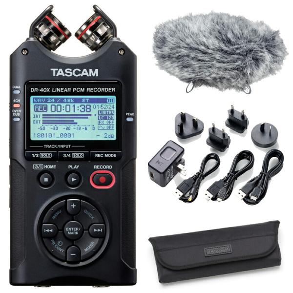 在庫あり 即納可能》TASCAM タスカム DR-40X 4トラック デジタル