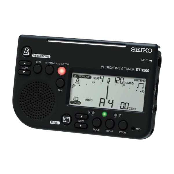 他サイト： SEIKO STH200BK ブラック セイコー メトロノーム&amp;チューナーの商品画像