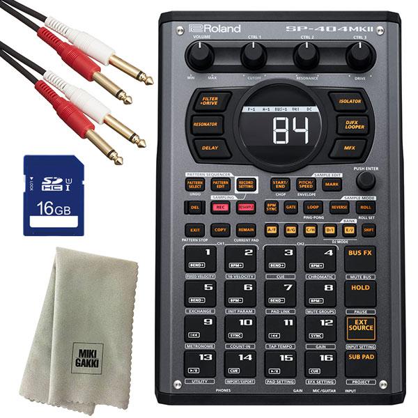 Roland ローランド サンプラー SP-404MK2 + SDカード(16GB) + ケーブル 
