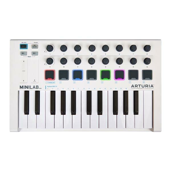 Arturia 25鍵 MIDIキーボード MINILAB MK2 ホワイト + ソフトシンセ Pigments3 特別バンドル :4959112168527:DZONE Yahoo!ショップ - 通販 - Yahoo!ショッピング Arturia 25鍵 MIDIキーボード MINILAB MK2 ホワイト + ソフトシンセ Pigments3 特別バンドル :4959112168527:DZONE Yahoo!ショップ - 通販 - Yahoo!ショッピング
