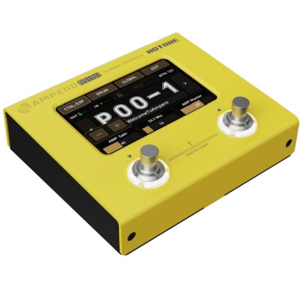 アンプモデラー ＆ エフェクター HOTONE AMPERO MINI Marigold