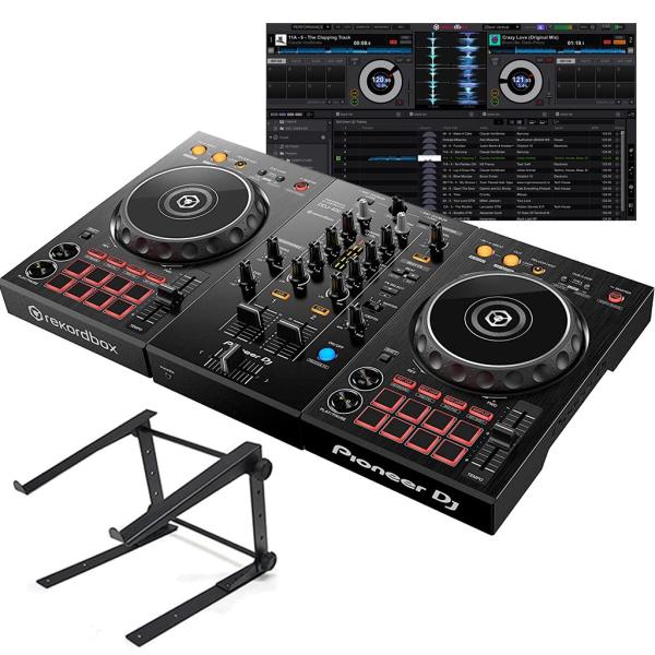 Pioneer DJ パイオニア DDJ-400 + LTSTAND DJコントローラー + PCスタンドセット :DDJ400STAN